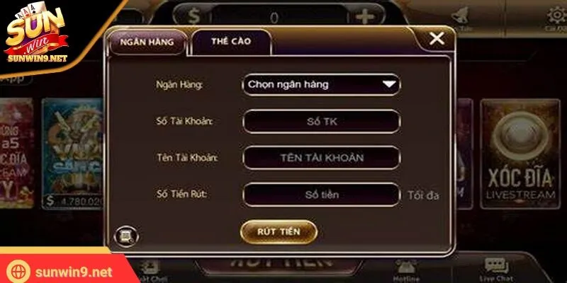 Rút tiền SUNWIN: Nhanh chóng, an toàn, tiện lợi nhất 2 Sunwin
Truy cập trang chủ và đăng nhập