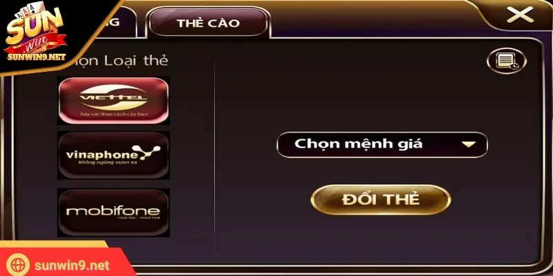 Rút tiền SUNWIN: Nhanh chóng, an toàn, tiện lợi nhất 3 Sunwin Rút tiền SUNWIN vô cùng tiện lợi
